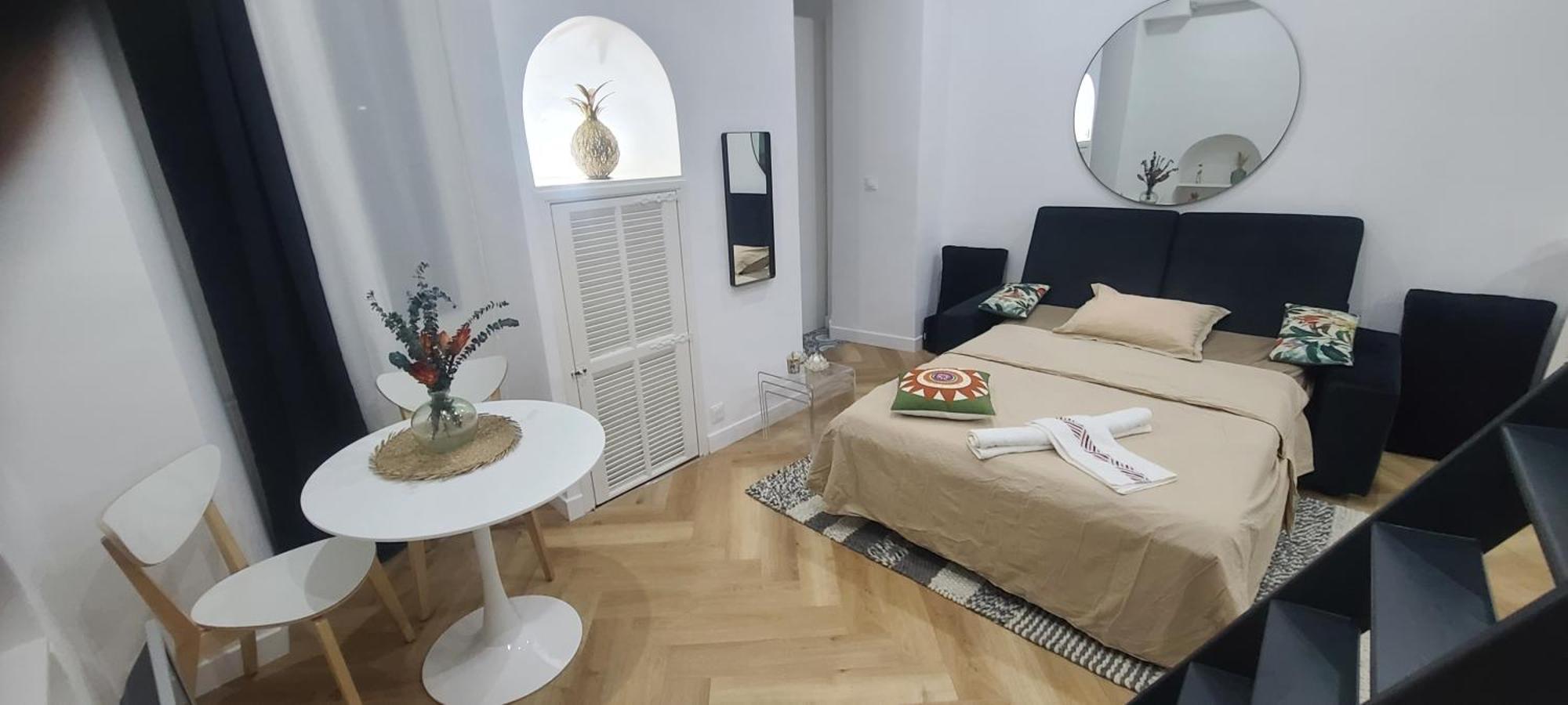 Studio Elegant 4 Couchages Front De Mer Clim Parking Privatif Wifi نيس المظهر الخارجي الصورة